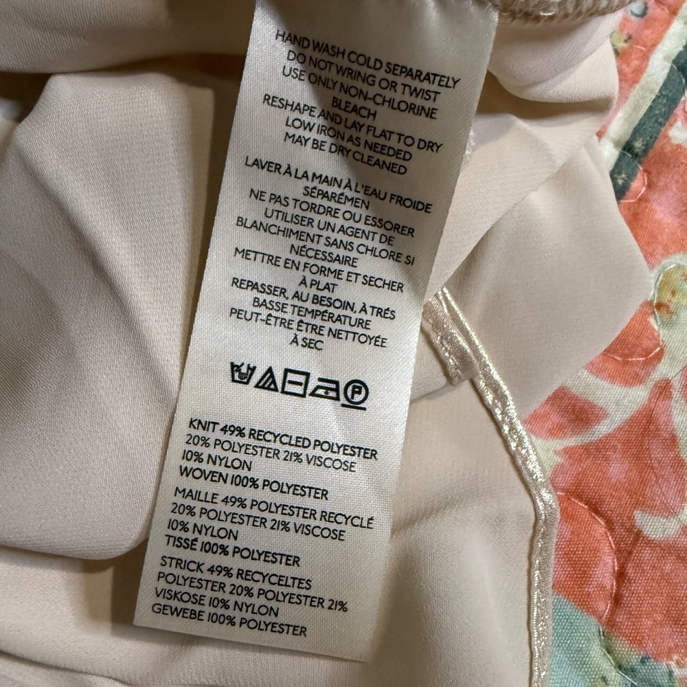 Anthropologie Ivory Long-Sleeve Pleated Twofer Sweater Maxi Dress size L Preppy - Picture 15 of 15
